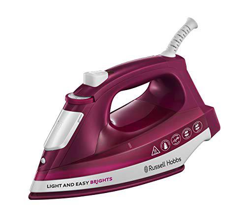 Russell Hobbs 24820-56 Plancha de Vapor, Suela de Cerámica Coloreada, 2400 W