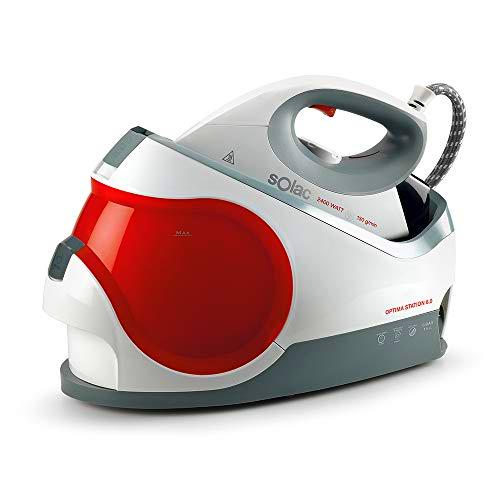 Solac CPP6000 Optima Station 6.0 Centro de Planchado de 6 Bar de Presión y Carga D, Multicolor