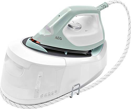 AEG 950008646 - Centro de planchado (1,2 L), color verde y blanco