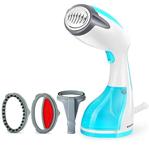 BEAUTURAL Vapor de Plancha de ropa 1200W, Vaporizador Portátil Vertical para viajes y el hogar