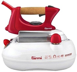 Girmi GIR0STP01 - Centro de planchado, 800 W, color rojo y blanco