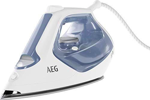 AEG 950008644 - Plancha de vapor, color blanco y azul