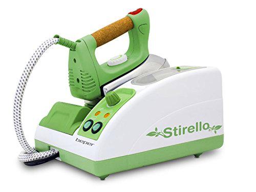 Beper 50,939-ferro plancha de vapor profesional, Color verde