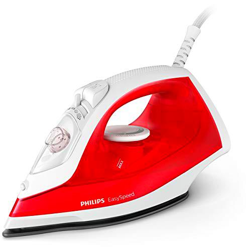 Philips EasySpeed GC1742/40 iron Dry &amp; Steam iron No Stick soleplate Red White 2000 W